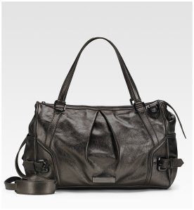 Burberry-Metallic-Leather-Diaper-Bag